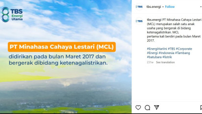 PT TBS Energi Utama Tbk Jual 90% Saham Minahasa Cahaya Lestari; Perusahaan Milik Bos Danantara Ini Lepas PLTU Sulut-3