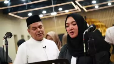 Sulis bersama Haddad Alwi