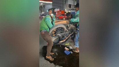 Heboh Pertalite Oplosan di SPBU Kendari, Puluhan Driver Ojol Kuras Tangki BBM Gara-gara Mogok