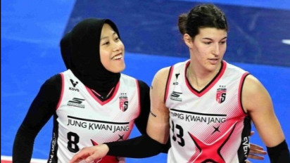 Top Skor Playoff Liga Voli Korea: Comebacknya Vanja Bukilic Bikin Megawati Hangestri Makin Gacor usai Red Sparks Pecundangi Hillstate