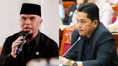 Ahmad Dhani dan Erick Thohir