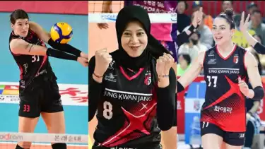 Megawati Hangestri bersama Vanja Bukilic dan Giovanna Milana