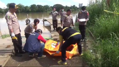 Sesosok Mayat Ditemukan Terapung di Pinggir Sungai Jenneberang