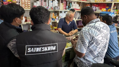 Sasar Pusat Perbelanjaan, Patroli Rokok Ilegal Digelar di Majene