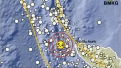 Gempa Magnitudo 5,4 Guncang Aceh Jelang Shalat Tarawih