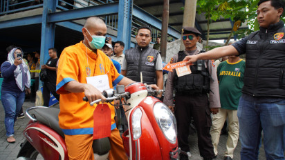 Pencuri Motor di Parkiran RSUD dr. Haryoto Lumajang Ditangkap, Pelaku Dorong Motor Sejauh 15 Kilometer
