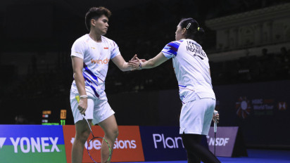 Kalah dari Pasangan Thailand, Langkah Adnan/Indah di Orleans Masters 2025 Terhenti di babak Perempat Final
