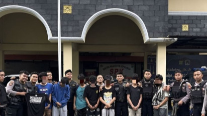 Usai Jam Sahur Malah Tawuran, Sekelompok Pemuda Diamankan Polisi di Jakpus