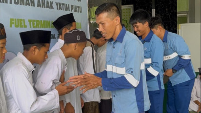 Aksi Nyata Elnusa Petrofin Berikan Santunan Anak Yatim Piatu dan Dhuafa di Indonesia