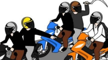 Desa Sukatenang Tak Lagi Tenang, Begal Beraksi bacok Korban, Motor Raib Dibawa Kabur