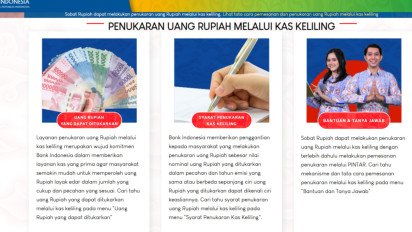 Website Pintar BI Eror, Warganet Ngamuk Tak Bisa Tukar Uang Baru, Ini Penjelasan Bank Indonesia