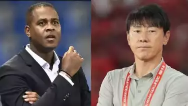 Patrick Kluivert dan Shin Tae-yong