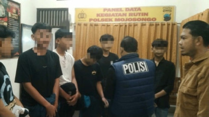 Diduga Hendak Melakukan Perang Sarung,  Puluhan Anak Diamankan Polisi