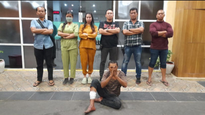 Spesialis Maling di Kota Medan Pincang Ditembak Polisi