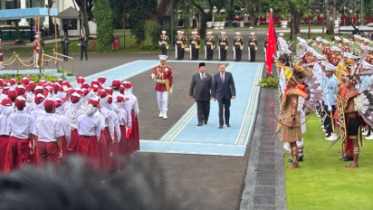 Prabowo Sambut To Lam dengan Upacara Kenegaraan, Bahas Kerja Sama Strategis Indonesia-Vietnam