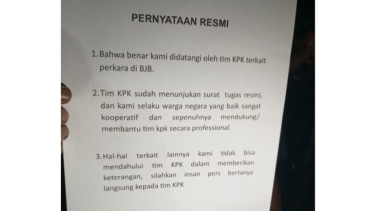 Ridwan Kamil Buka Suara Lewat Secarik Kertas Soal Penggeledahan Rumahnya oleh KPK