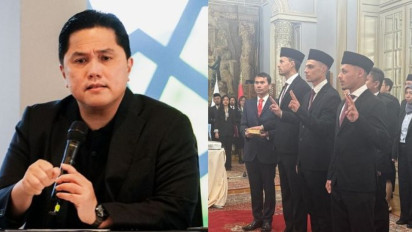 Reaksi Ketum PSSI Erick Thohir usai Emil Audero, Dean James, dan Joey Pelupessy Resmi WNI: Tentunya Bergabungnya Mereka akan…
