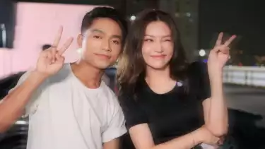 Potret Sarwendah dan Betrand Peto