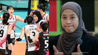 Bolak-balik Ditanya Soal Hijab, Megawati Hangestri Beri Penjelasan Adem kepada Orang Korea: Jujur, Awalnya Aku...