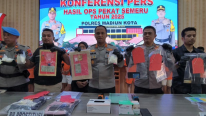 Operasi Pekat di Bulan Ramadan, Polres Madiun Kota Ungkap 12 Kasus Kriminal