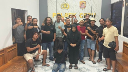 Pasutri Begal Mobil Grab di Jombang Jawa Timur, Ditangkap Polisi di Blora Jawa Tengah