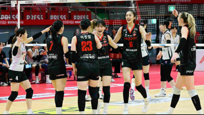 Klasemen Liga Voli Korea 2024/2025, Selasa 11 Maret: Hancurkan Pink Spiders, AI Peppers Buat GS Caltex Makin Sulit Mengejar