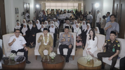 Dihadiri Wali Kota Depok dan Kapolres Metro Depok, IJTI Gelar Acara Santunan Anak Yatim