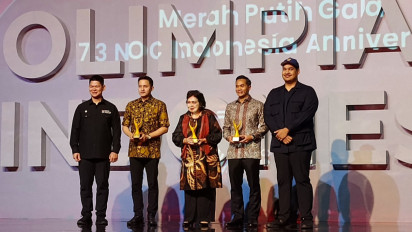 Anindya Bakrie Raih Penghargaan Exceptional Leadership in Team Indonesia Chef de Mission Olimpiade Paris 2024