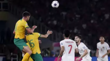 Timnas Indonesia menghadapi Australia di Kualifikasi Piala Dunia 2026