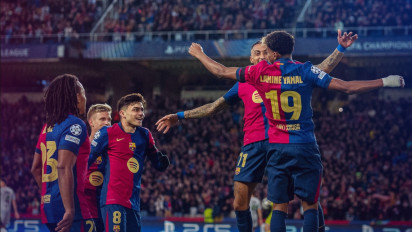 Kuasai Pertandingan Sejak Babak Pertama, Barcelona Menang Telak Lawan Benfica untuk Melangkah ke Perempatfinal Liga Champions