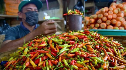 Bapanas: Harga Cabai Rawit Rp65.000/kg, Bawang Merah Rp50.000/kg
