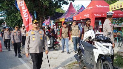 Pasar Tumpah Ramadan di Kendari Kerap Bikin Macet, Petugas Turun Tangan