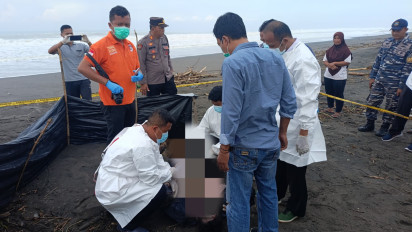 Penemuan Mayat Pria di Pantai Keburuan Purworejo Gegerkan Warga