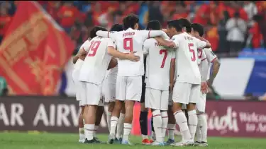 Skuad Timnas Indonesia akan menghadapi Australia.