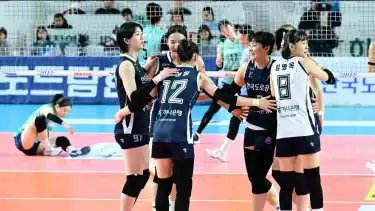 Hasil Liga Voli Korea Hi-Pass Vs GS Caltex