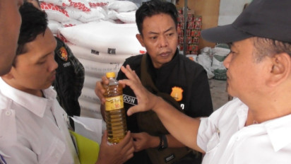 Tim Satgas Pangan Polres Kebumen Cek Isi Kemasan Minyakita, Ditemukan Takaran Tak Sesuai Kemasan