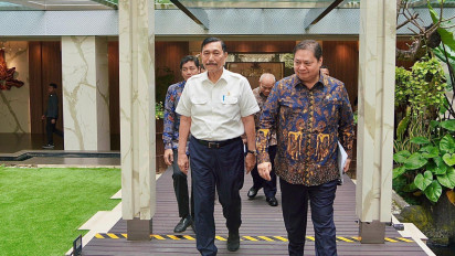 Sinkronisasikan Strategi untuk Optimalisasi Pertumbuhan Ekonomi Nasional, Menko Airlangga Lakukan Pertemuan dengan Dewan Ekonomi Nasional