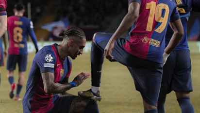 Seusai Cetak 2 Gol di Liga Champions, Raphinha Cetak Sejarah Samai Rekor Legenda Brasil