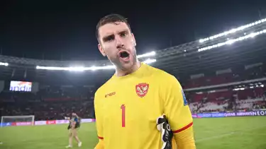 Penjaga gawang Timnas Indonesia, Maarten Paes