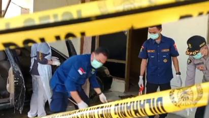 Anggota Polsek Ujungpangkah Gresik Diperiksa Propam Usai Temuan Kerangka Manusia di Mobil Polisi