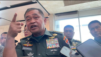KSAD Jenderal TNI Maruli Pasang Badan untuk Seskab Letkol Teddy, Katanya Tidak Perlu Mundur Sebagai Prajurit TNI