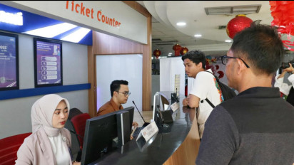 45.137 Tiket KA Lebaran 1446 H Ludes Terjual
