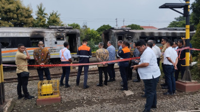 Tersangka Difabel Pembakaran Gerbong KA di Stasiun Tugu Yogyakarta Ditangkap, Dipicu Sakit Hati