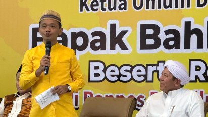 Safari Ramadhan ke Ponpes Pasuruan, Bahlil Sebut Peran Ulama Penting untuk Persatuan Indonesia