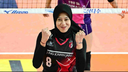 Hasil Liga Voli Korea, Jumat 14 Maret: Megawati Hangestri Kembali! Red Sparks Buat AI Peppers Pulang dengan Tangan Kosong