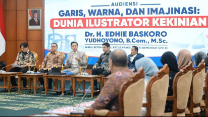 Ibas Kirim Angin Segar untuk Ilustrator Indonesia, Janji Siap Dukung Kreativitas dan Imajinasi Ilustrator