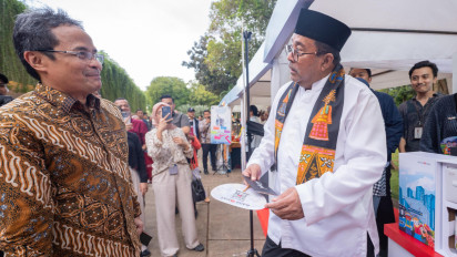 Kunjungi Pasar Kreatif 'Ramadhan di Jakarta', Wagub Rano Karno Komitmen Dukung UMKM