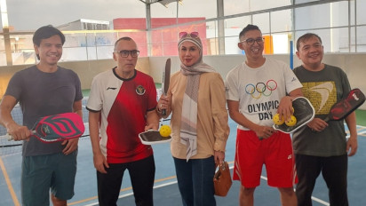 Demi Kian Merambah di Indonesia, Selebriti Hingga Wartawan Sosialisasikan Pickleball di VATA Kemang