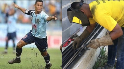 Ada yang Ingat Marcio Souza? Striker Persib Bandung Pemilik Selebrasi Ala Tukul Arwana, Sehabis Pensiun Dia Malah Jadi Tukang...