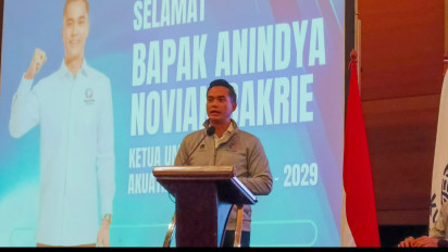 Anindya Bakrie Cetak Hattrick Usai Kembali Terpilih Jadi Ketua Umum PB Akuatik Indonesia